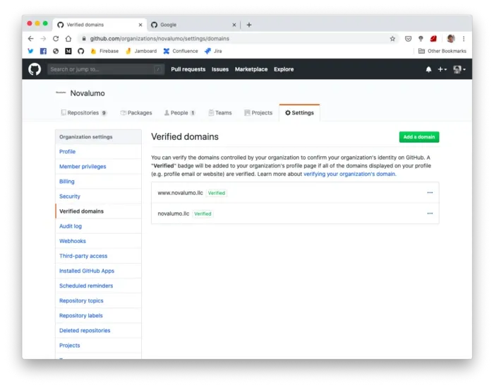www あり、なし両方で Verified になっている